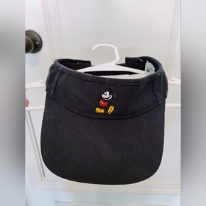 Disney Navy Blue Visor with Mickey Embroidery